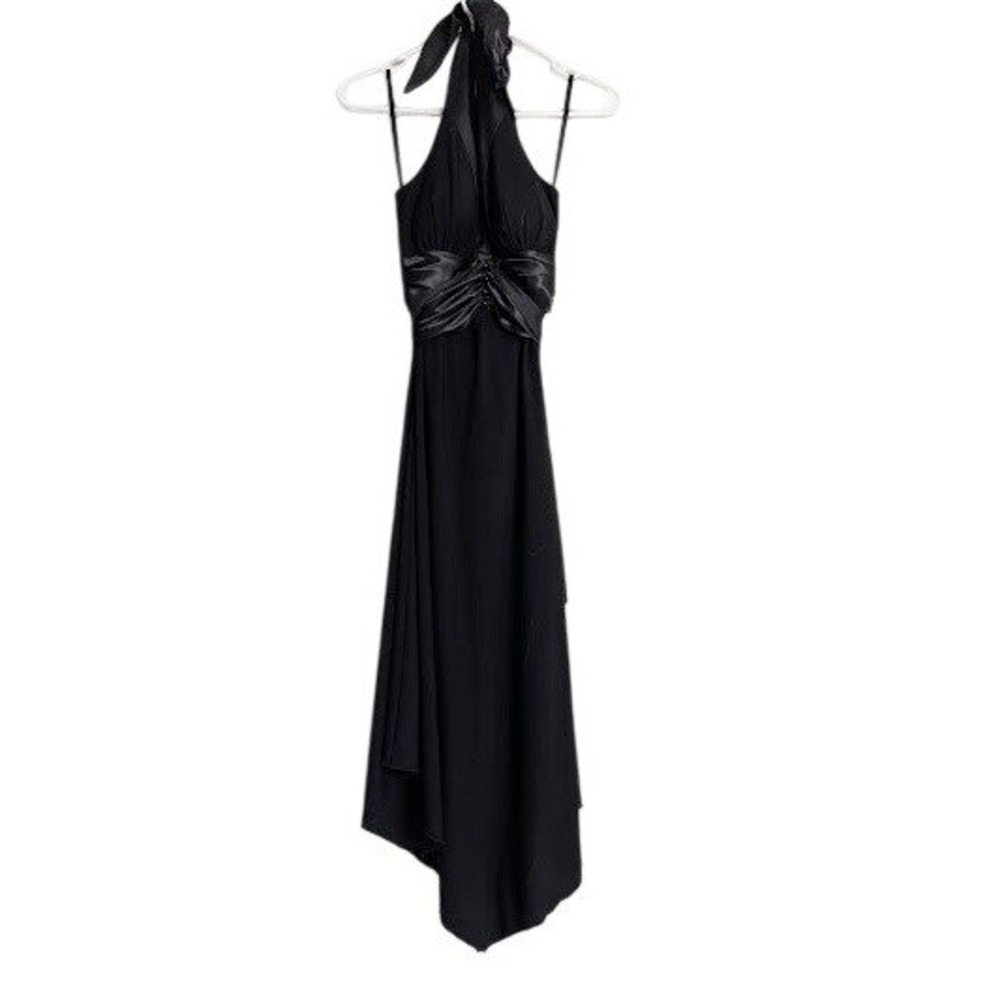 Alyn Paige Small Y2K Halter Midi Asymmetrical Dress Fairy Whimsygoth Grunge 90s